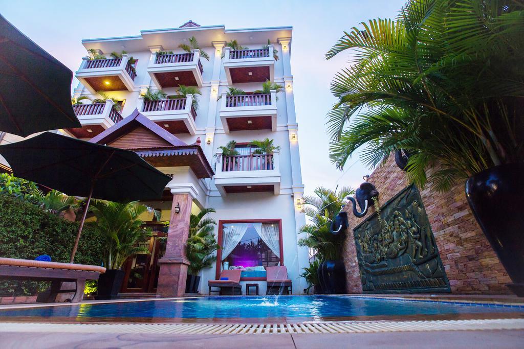 Kingfisher Angkor Hotel Ciudad de Siem Riep Exterior foto
