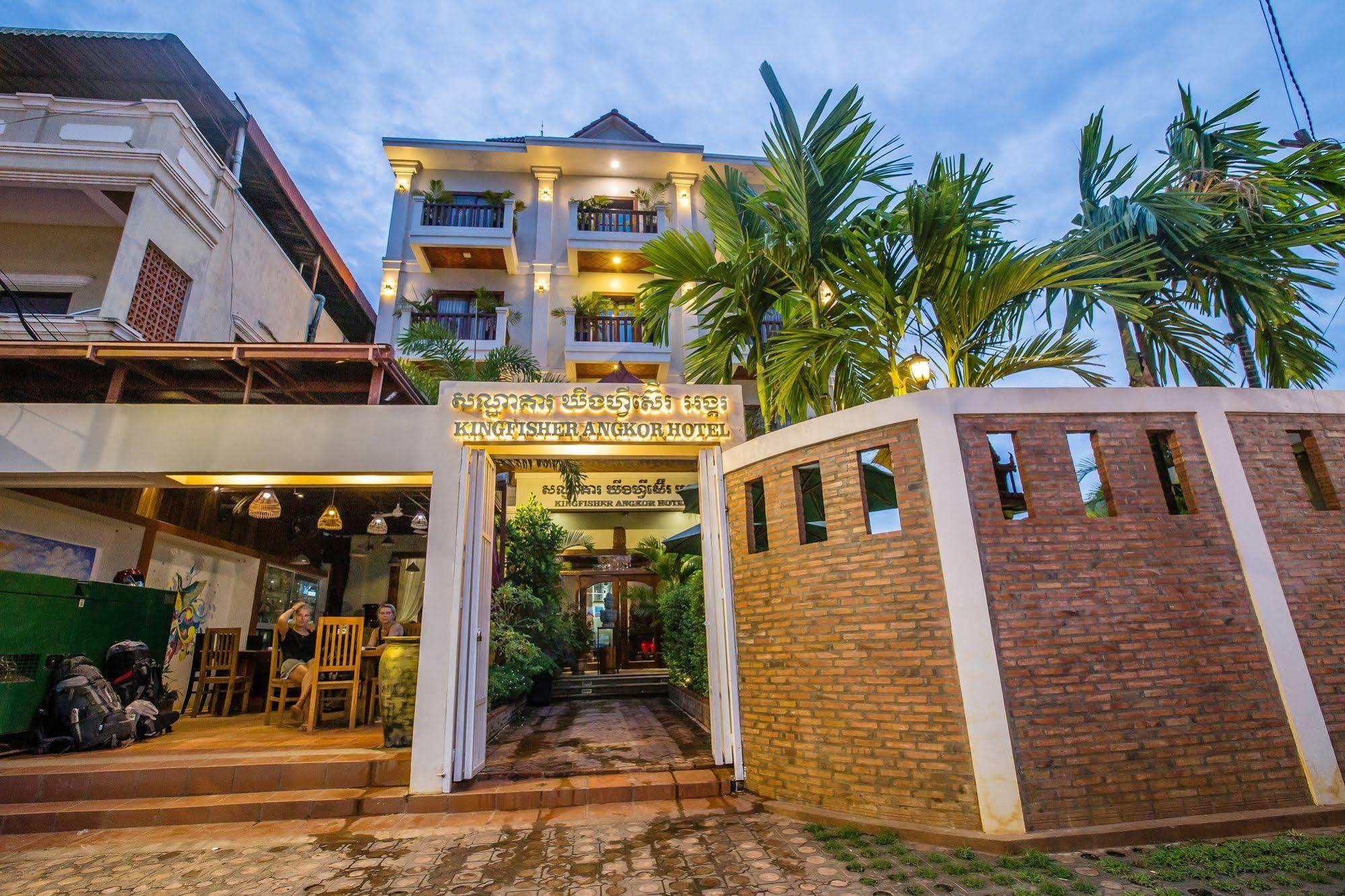 Kingfisher Angkor Hotel Ciudad de Siem Riep Exterior foto