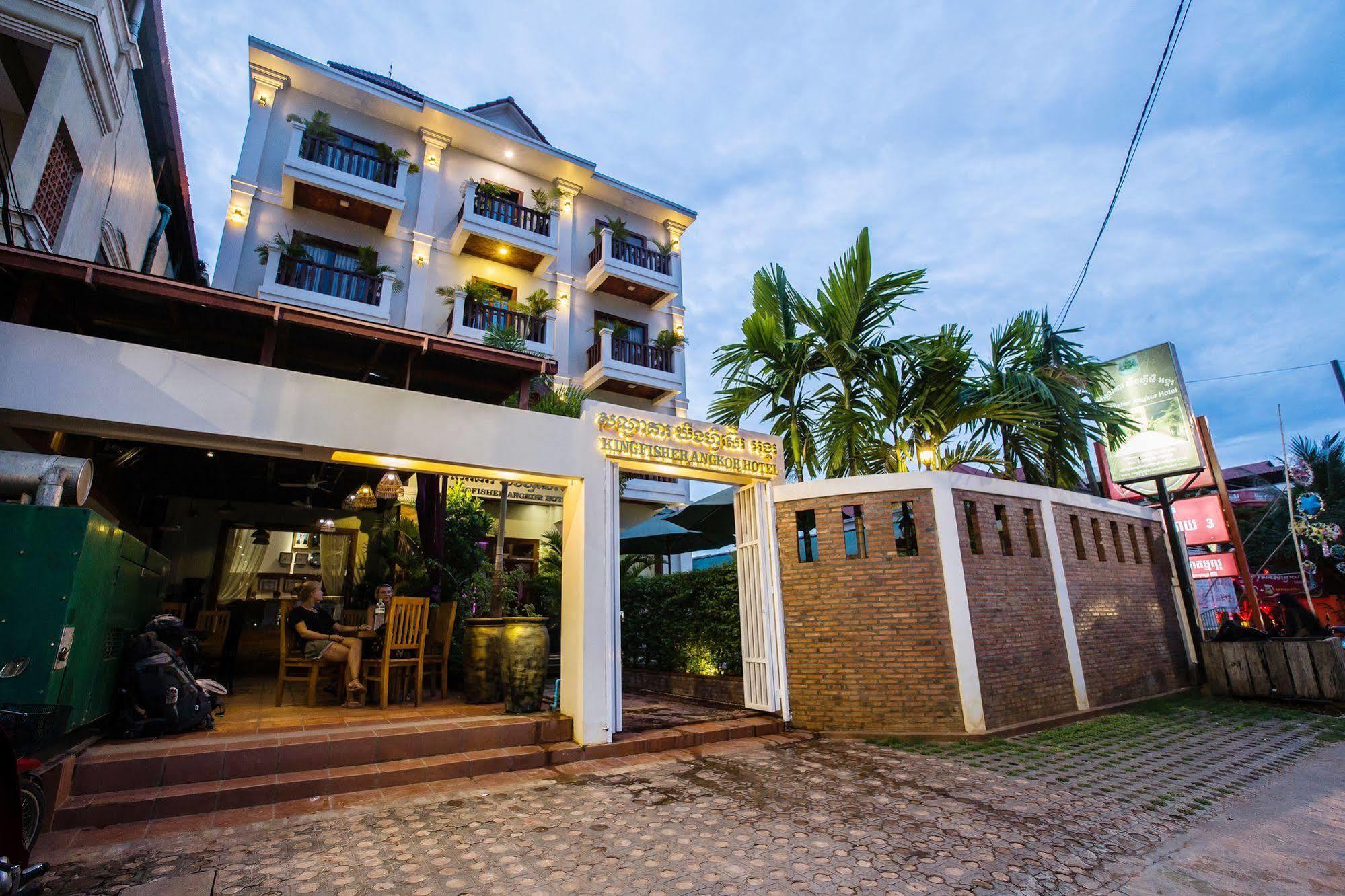 Kingfisher Angkor Hotel Ciudad de Siem Riep Exterior foto