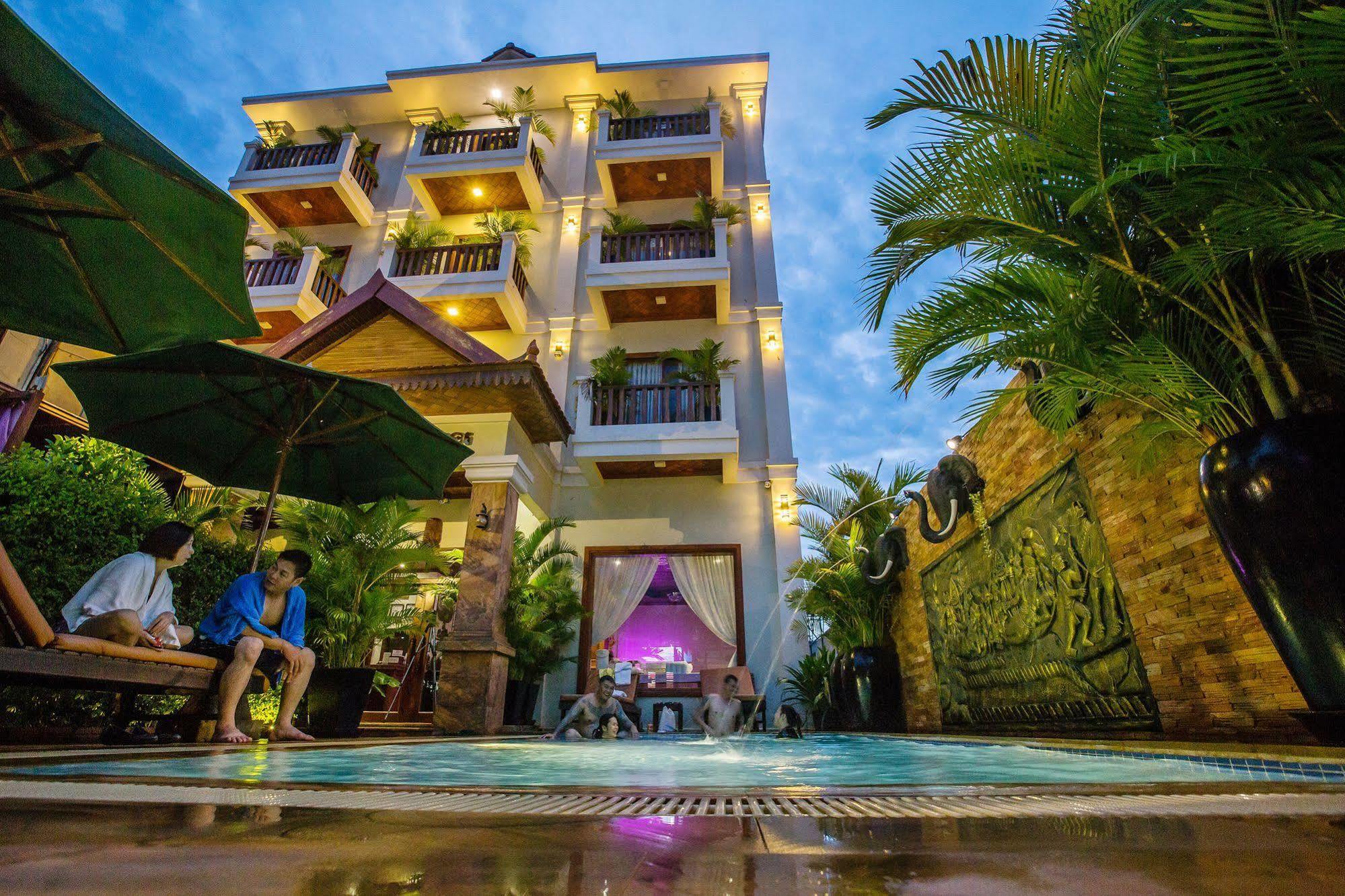 Kingfisher Angkor Hotel Ciudad de Siem Riep Exterior foto