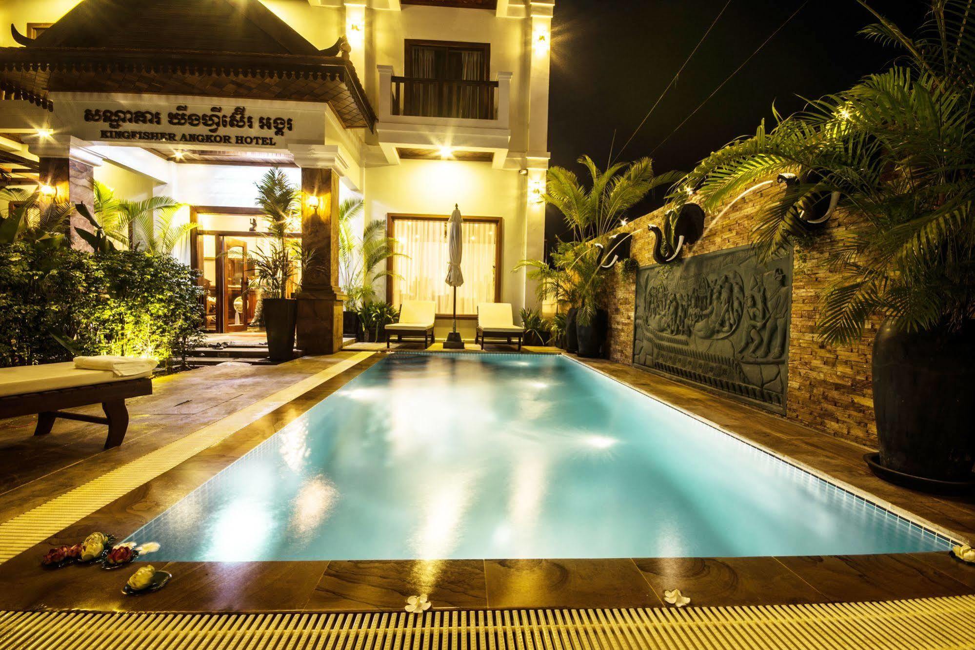 Kingfisher Angkor Hotel Ciudad de Siem Riep Exterior foto